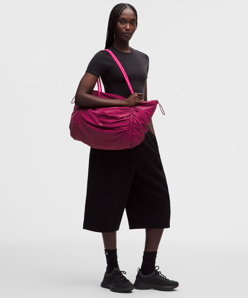 Ruched Tote Bag 24L